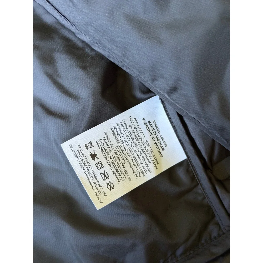 Nike Vest Aeroloft Stay Warm Woven Running Reflective Down Black Mens XL